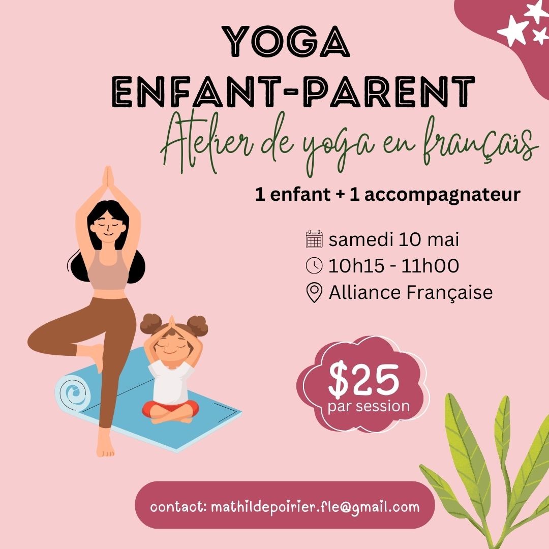 🧘🏻‍♀️ Yoga enfant - parent (10 May)