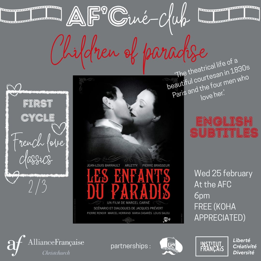 AF'CINECLUB 🎞️- Children of Paradise