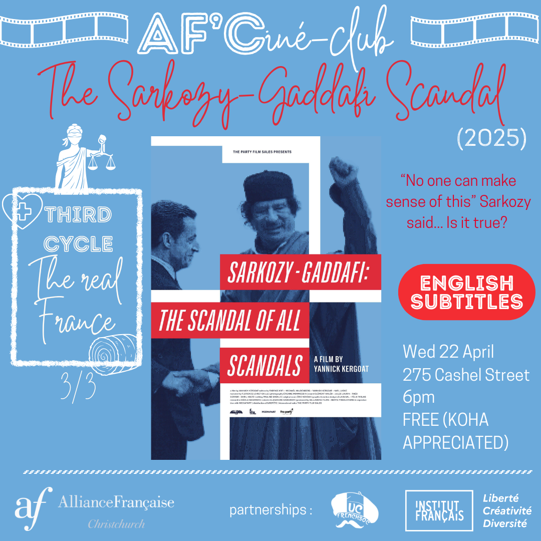 🎞️ AF Ciné Club - The Sarkozy-Gadaffi scandal🎞️